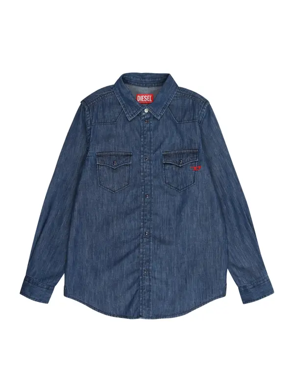 DIESEL DIESEL Srajca  moder denim
