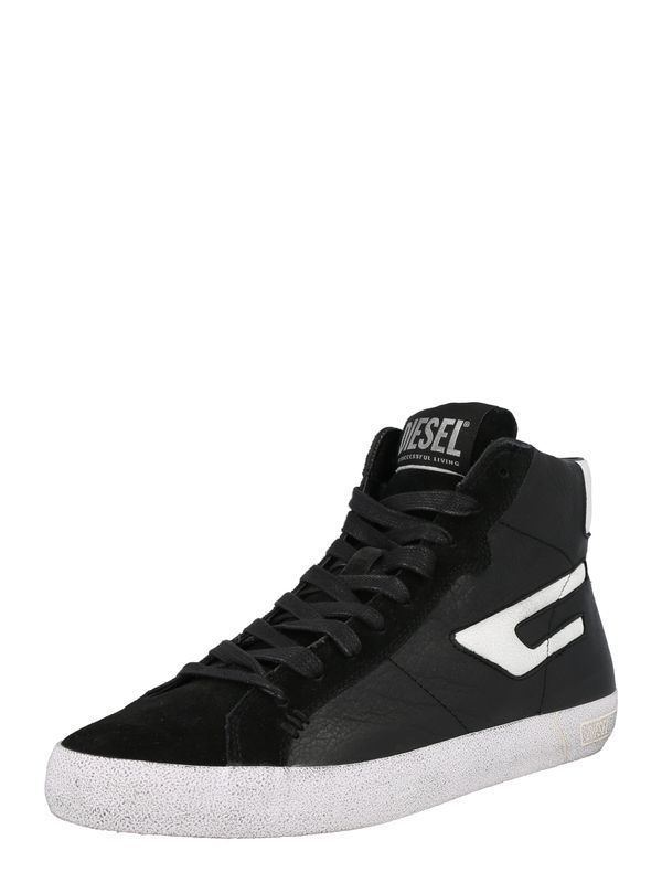 DIESEL DIESEL Visoke superge 'Leroji'  črna / bela