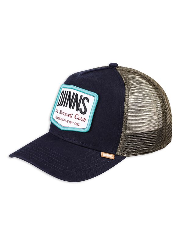 DJINNS DJINNS Kapa 'Nothing Club 2 HeatDye'  temno modra / oliva / vinsko rdeča / bela