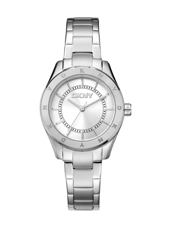 DKNY DKNY Analogna ura 'Chambers Sport'  srebrna