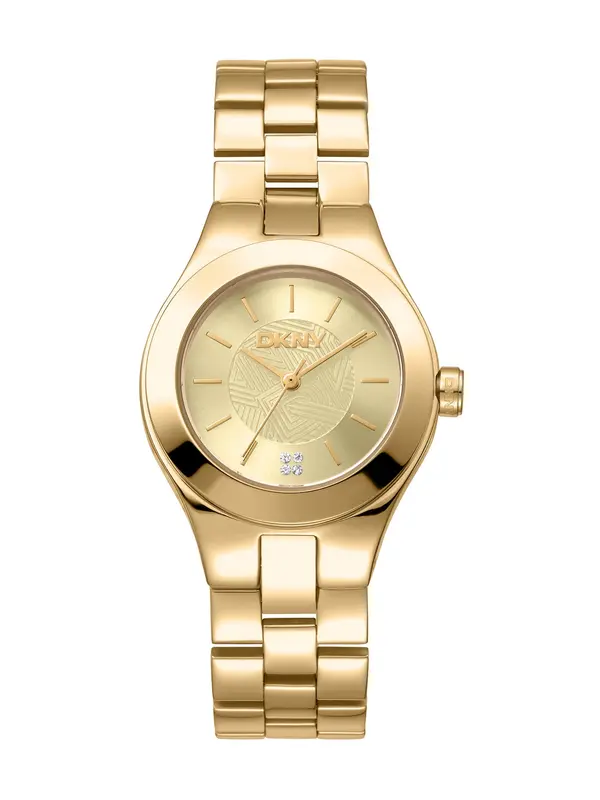 DKNY DKNY Analogna ura 'Parsons Midi'  zlata