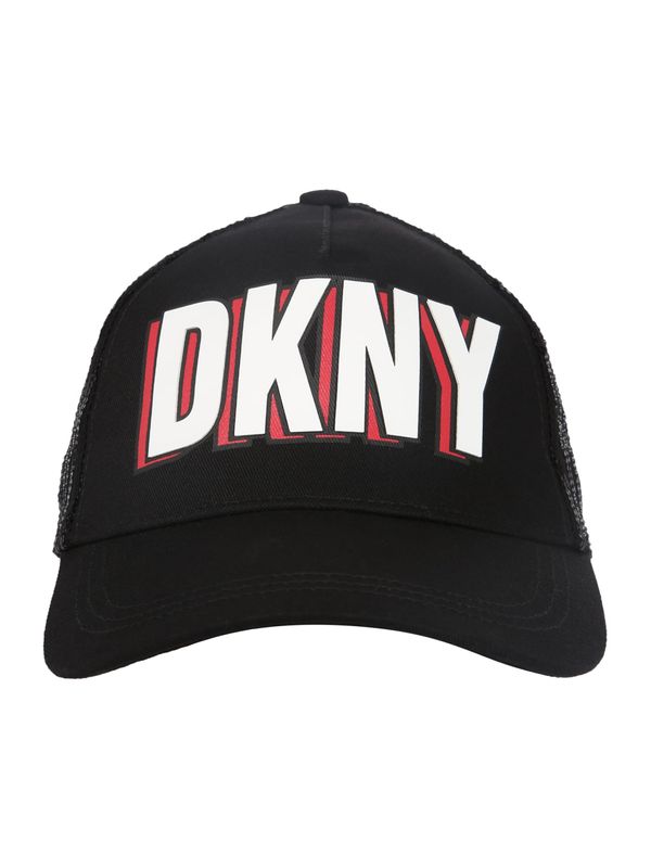 DKNY DKNY Kapa  rdeča / črna / bela