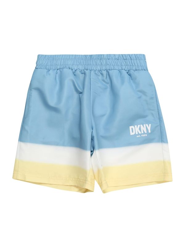 DKNY DKNY Kratke kopalne hlače  nebeško modra / svetlo rumena / bela