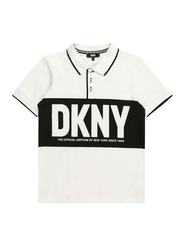 DKNY DKNY Majica  črna / bela