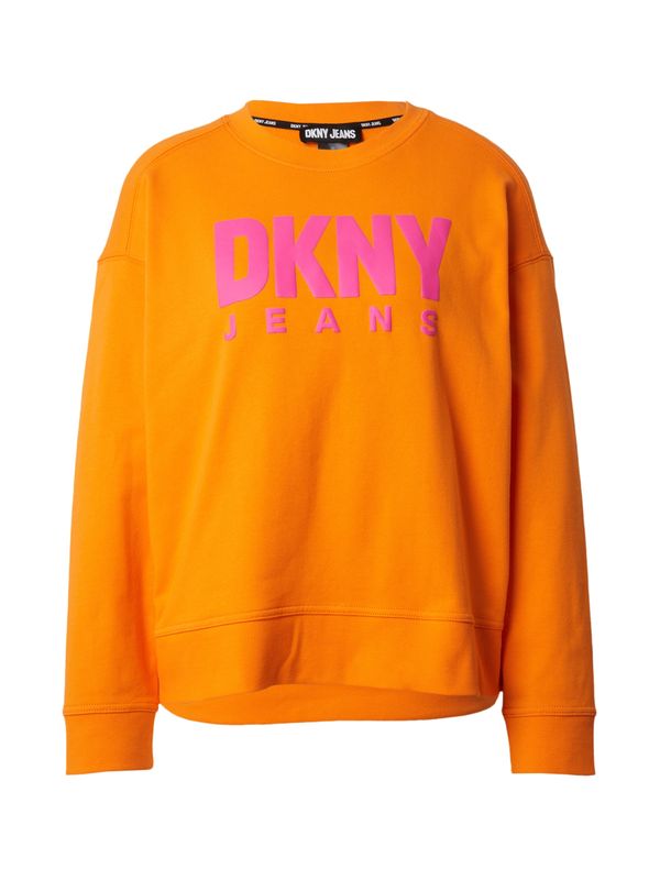 DKNY DKNY Majica  oranžna / roza