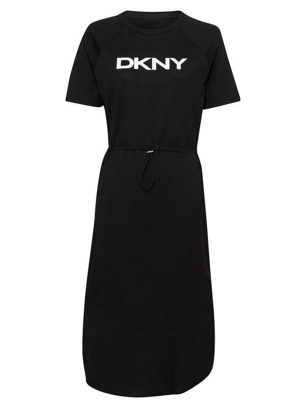 DKNY DKNY Obleka  črna / bela