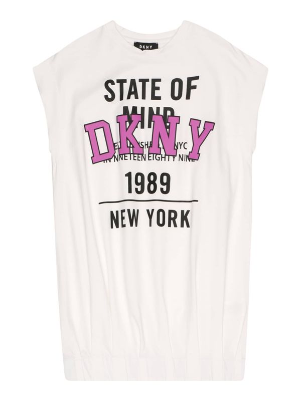 DKNY DKNY Obleka  lila / črna / bela