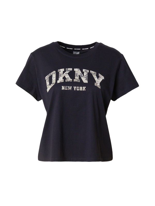 DKNY Performance DKNY Performance Funkcionalna majica  siva / temno siva / črna