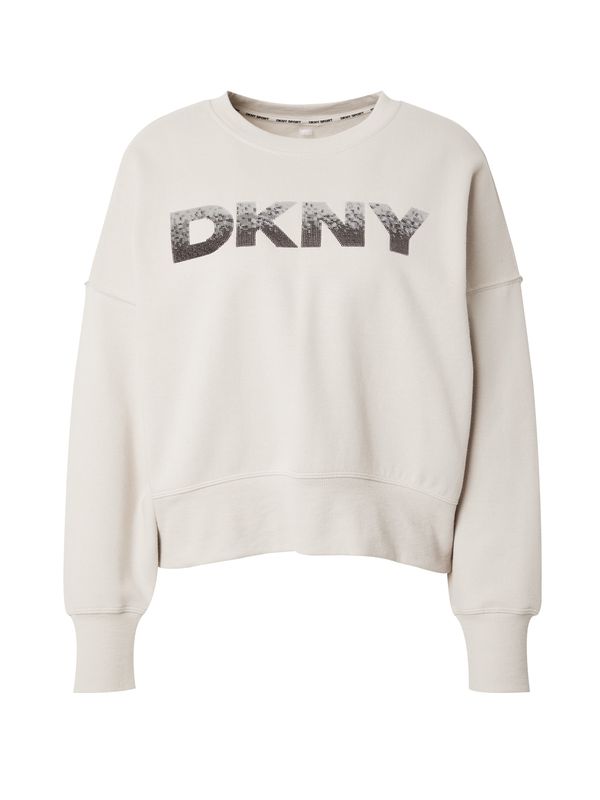 DKNY Performance DKNY Performance Športna majica  bež / srebrna