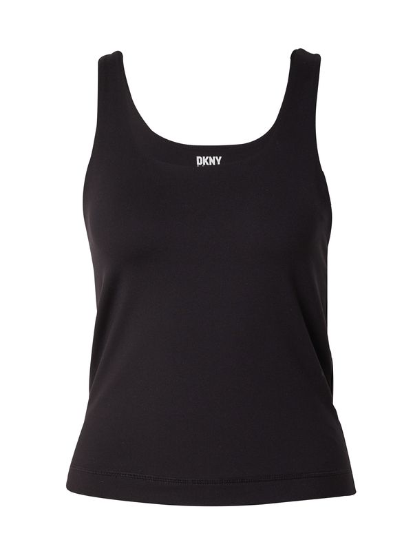 DKNY Performance DKNY Performance Športni top  črna / srebrna