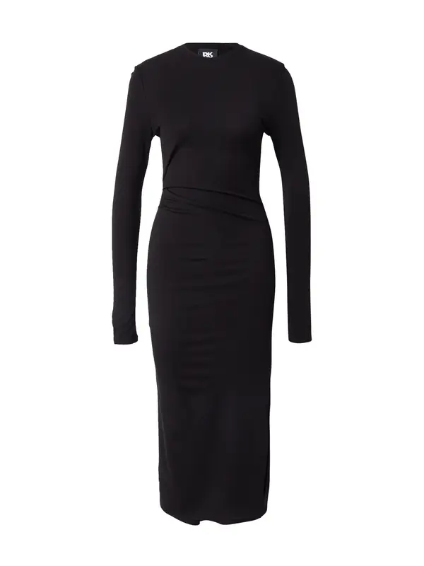 DKNY DKNY Pletena obleka  črna