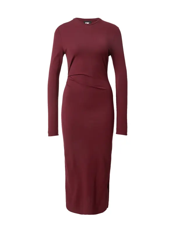 DKNY DKNY Pletena obleka  karminsko rdeča