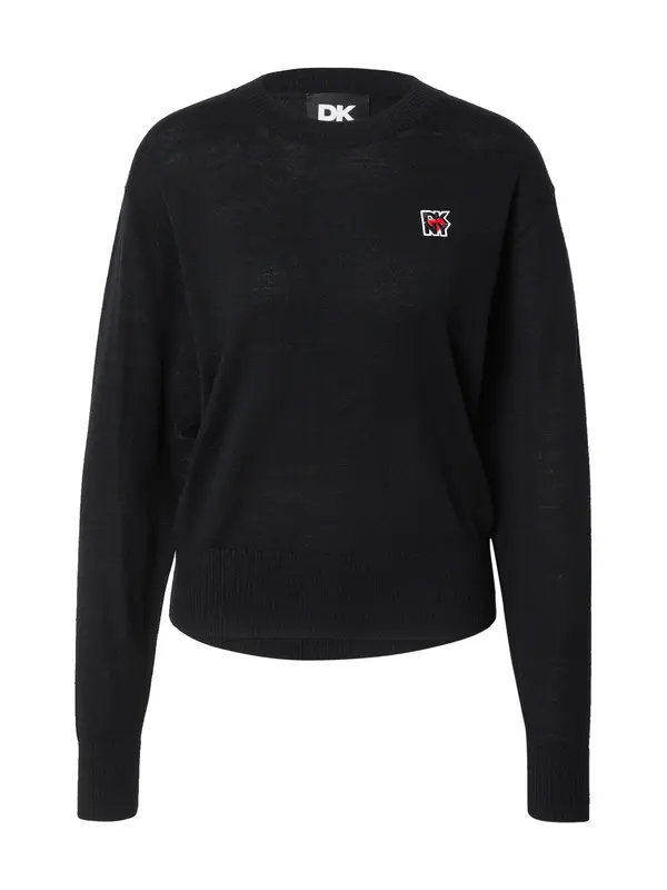 DKNY DKNY Pulover  rdeča / črna / bela