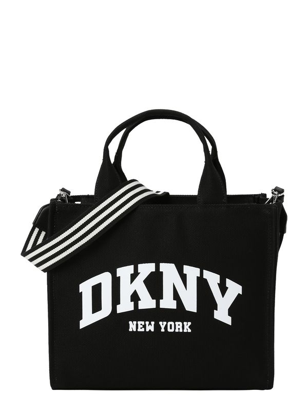 DKNY DKNY Ročna torbica 'HADLEE'  črna / bela
