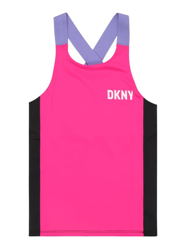 DKNY DKNY Top  svetlo lila / roza / črna / bela