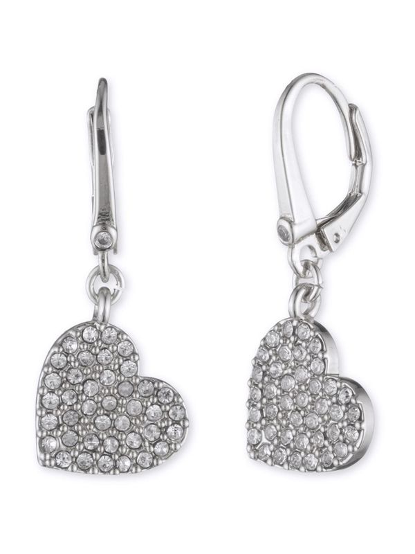 DKNY DKNY Uhani  srebrna / transparentna