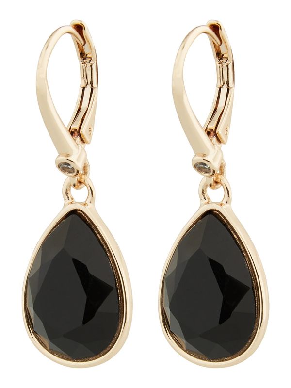 DKNY DKNY Uhani  zlata / črna