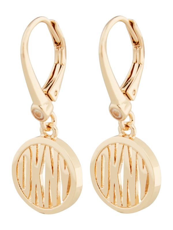 DKNY DKNY Uhani  zlata / transparentna