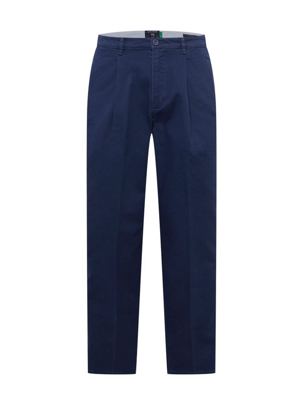 Dockers Dockers Hlače z naborki 'KHAKI'  mornarska