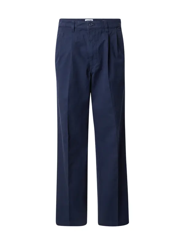 Dockers Dockers Hlače z naborki  modra