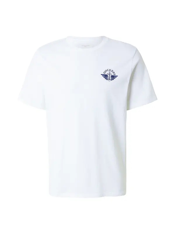 Dockers Dockers Majica  marine / bela