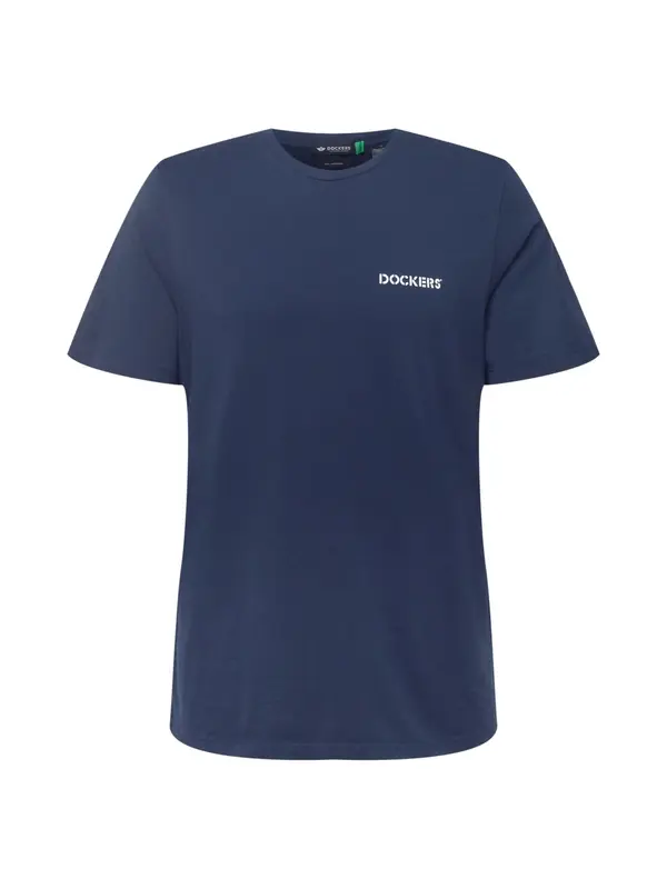 Dockers Dockers Majica  mornarska / bela