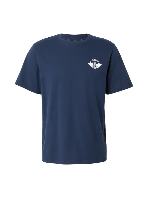 Dockers Dockers Majica  mornarska / bela