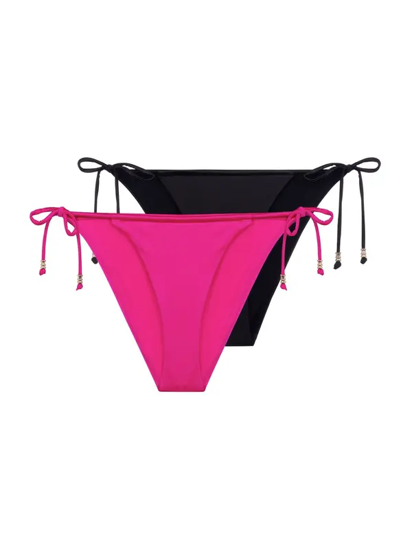 Dorina Dorina Bikini hlačke  roza / črna