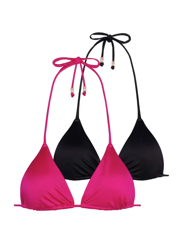 Dorina Dorina Bikini zgornji del  fuksija / črna