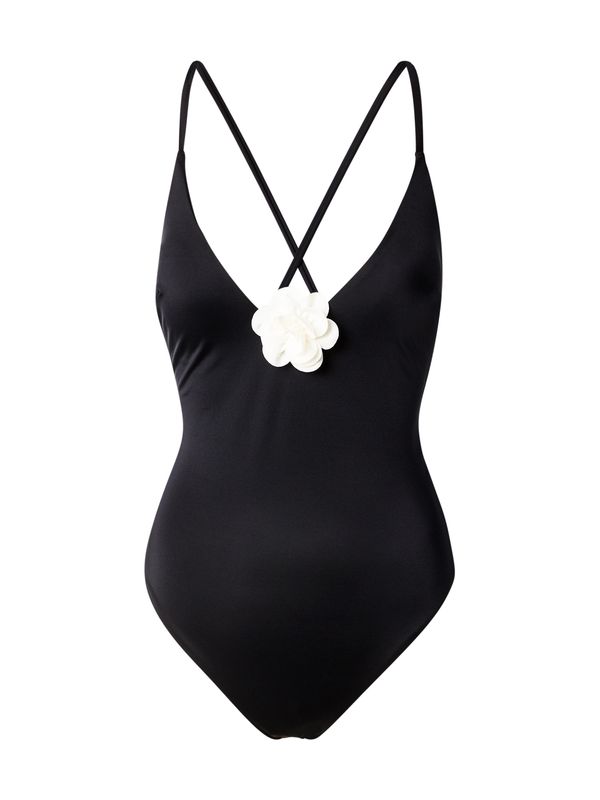 Dorina Dorina Enodelne kopalke  črna / off-bela