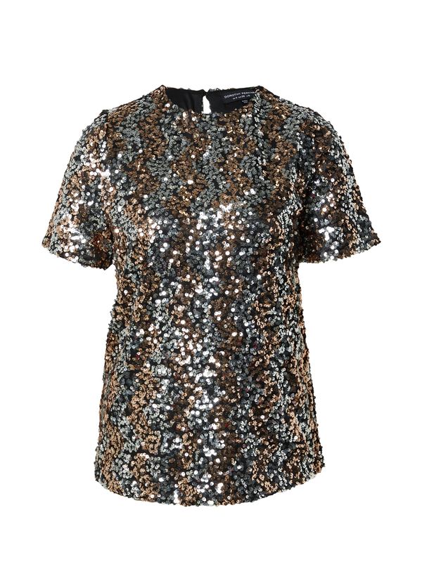 Dorothy Perkins Dorothy Perkins Bluza  golobje modra / zlata