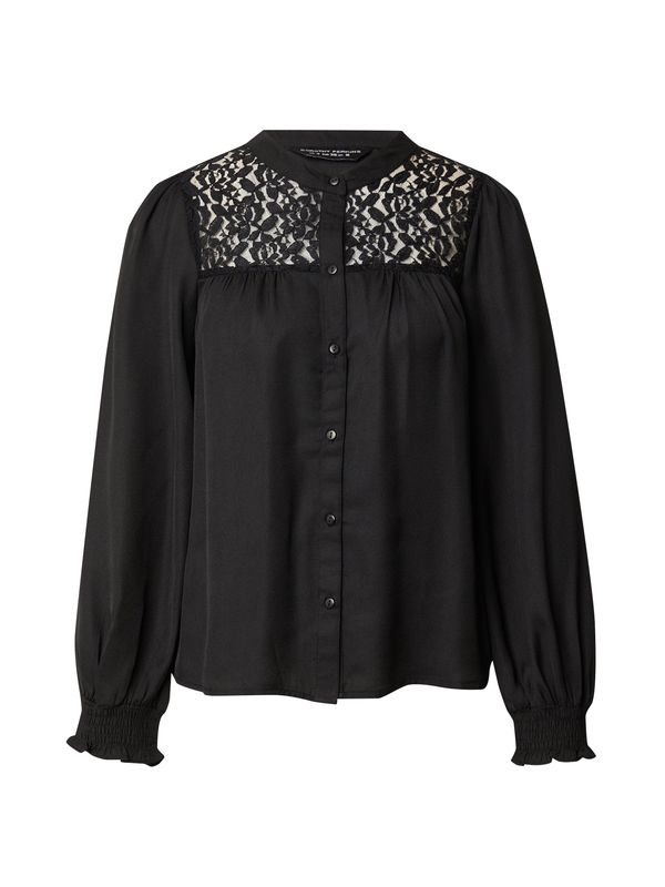 Dorothy Perkins Dorothy Perkins Bluza 'Lace Yoke'  črna