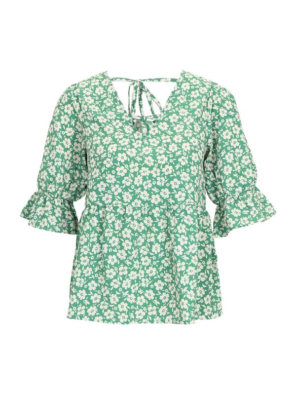 Dorothy Perkins Dorothy Perkins Bluza  zelena / bela