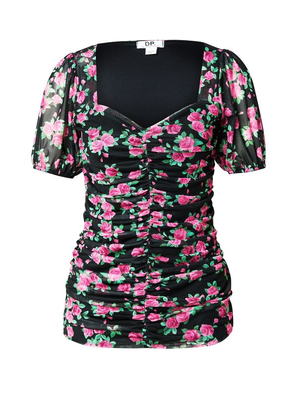 Dorothy Perkins Dorothy Perkins Bluza  zelena / roza / črna