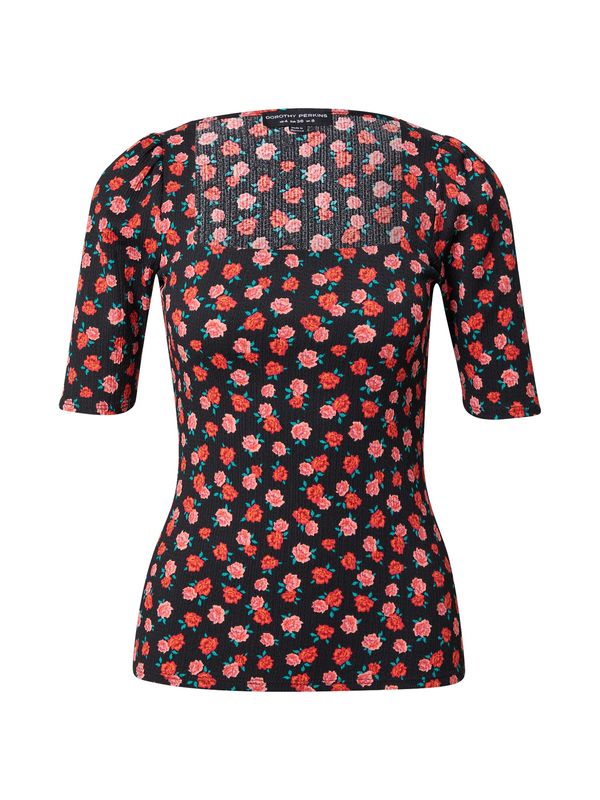 Dorothy Perkins Dorothy Perkins Bluza  zelena / staro roza / svetlo rdeča / črna