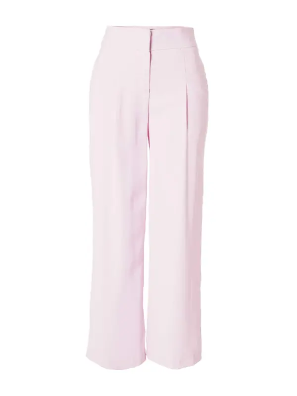 Dorothy Perkins Dorothy Perkins Hlače z naborki  svetlo roza