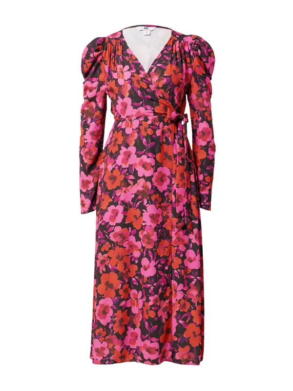 Dorothy Perkins Dorothy Perkins Obleka  temno liila / roza / oranžno rdeča / črna