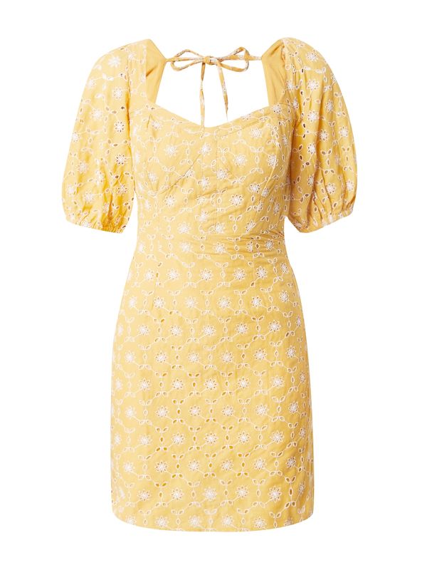 Dorothy Perkins Dorothy Perkins Poletna obleka  rumena / bela