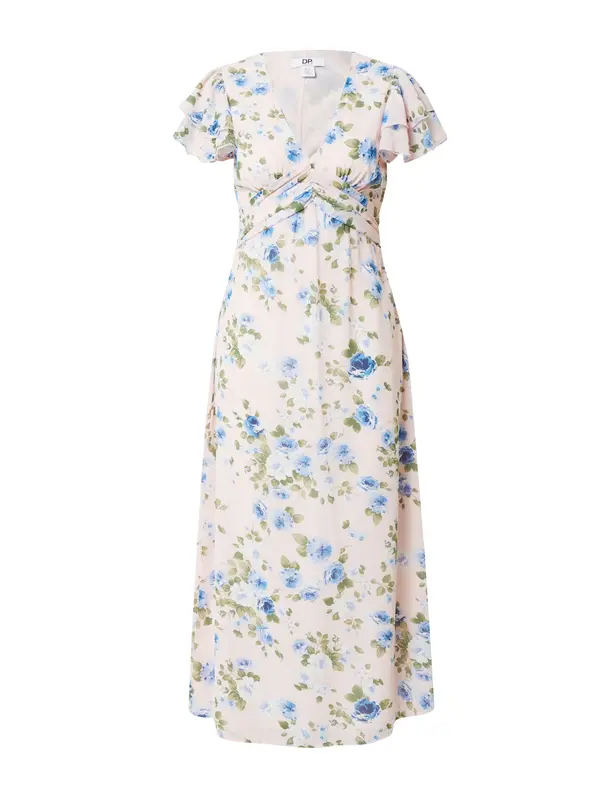 Dorothy Perkins Dorothy Perkins Poletna obleka  svetlo modra / svetlo zelena / pastelno roza / bela