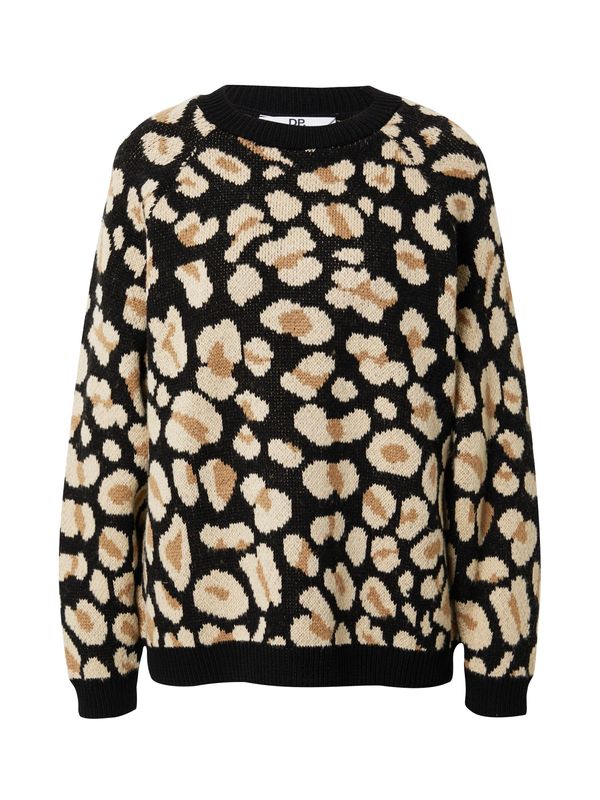 Dorothy Perkins Dorothy Perkins Pulover  bež / svetlo rjava / črna
