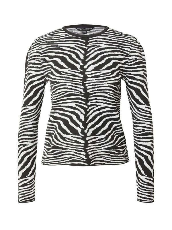 Dorothy Perkins Dorothy Perkins Pulover  črna / bela