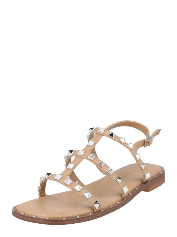 Dorothy Perkins Dorothy Perkins Sandali s paščki  pesek