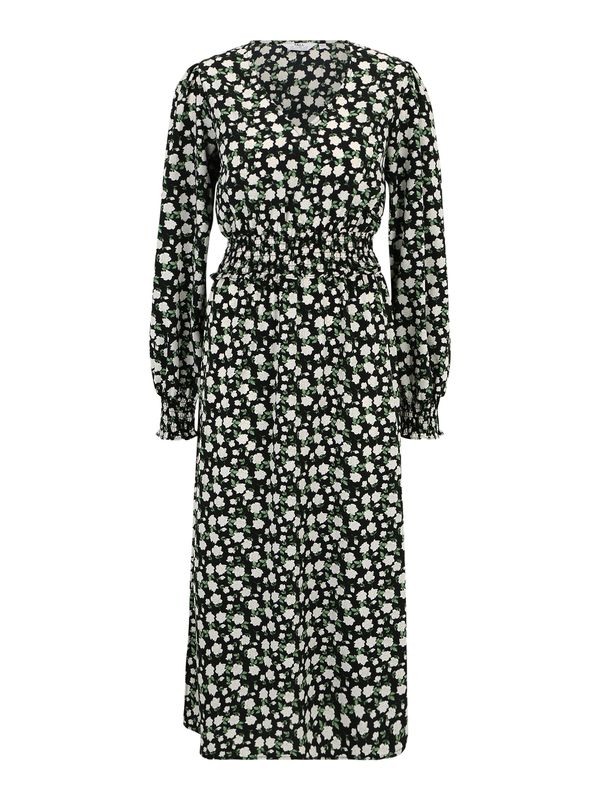 Dorothy Perkins Tall Dorothy Perkins Tall Obleka  temno zelena / črna / off-bela