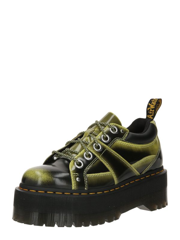 Dr. Martens Dr. Martens Čevlji na vezalke '5i Quad Max'  zelena / črna