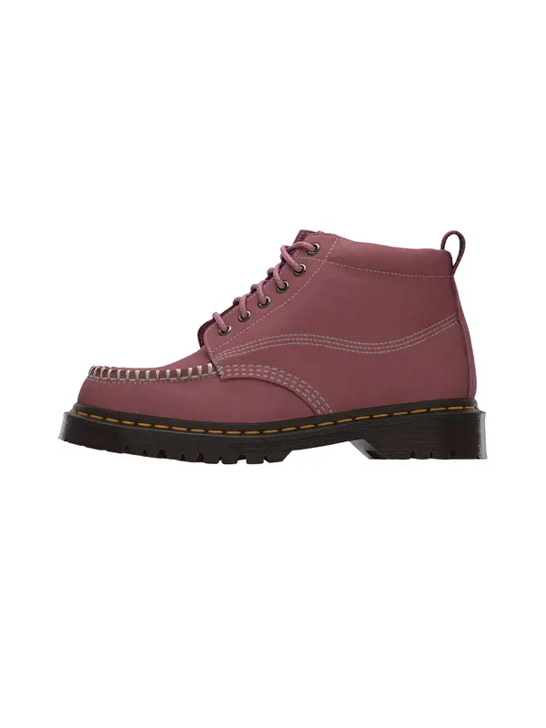 Dr. Martens Dr. Martens Gležnarji z vezalkami 'Lowell'  temno roza
