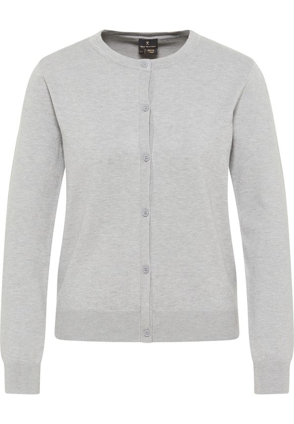 DreiMaster Klassik DreiMaster Klassik Pletena jopa 'Malegnano '  siva