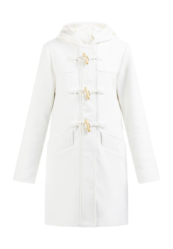 DreiMaster Klassik DreiMaster Klassik Prehoden plašč  volneno bela