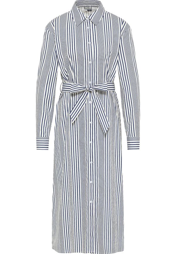 DreiMaster Maritim DreiMaster Maritim Dolga srajca  temno modra / bela