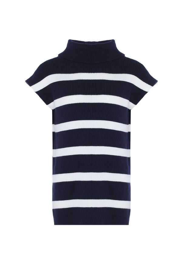 DreiMaster Maritim DreiMaster Maritim Pulover  marine / bela