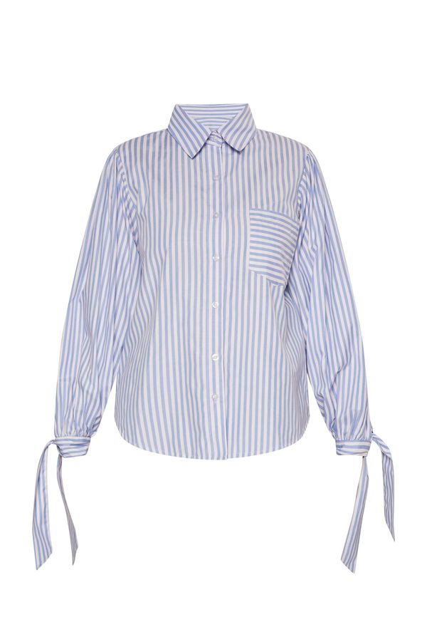 DreiMaster Vintage DreiMaster Vintage Bluza  modra / bela